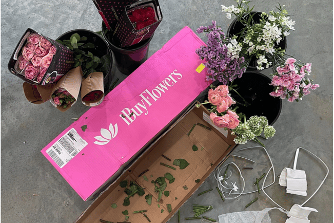 Online wholesale florist